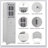 Separate Bathroom Storage Cabinet with Drawers, Acrylic Door-463801443