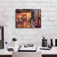 «Night Café After Rain» par Haixia Liu, art mural sur toile-1335389381
