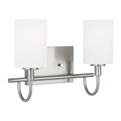 Éclairage pour salle de bain à intensité variable 2 lumières Rowley