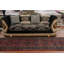 Tapis de couloir traditionnel antique
