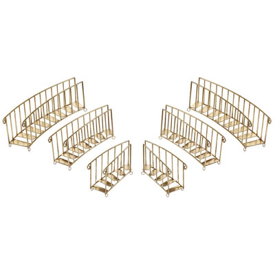 Grand Christmas Staircase, Set Of 6 - 16-22 Inches