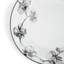 Black Orchid Handmade Porcelain Dinner Plate