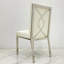 Chaise rembourrée en cuir Muaath Pu