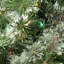 ? Décoration de Noël? Arbre mélangé en cachemire et poils de neige de 7 pi avec 75 cônes de pin et 900 lumières DEL - UL-1267231027
