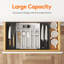 Cutlery Drawer Organiser Large, Extendable Cutlery Tray,8 Compartment, Kitchen Drawer Organiser Utensil Spoons Forks Knives-1543688657