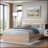 Boucle fabric  Upholstered Bed