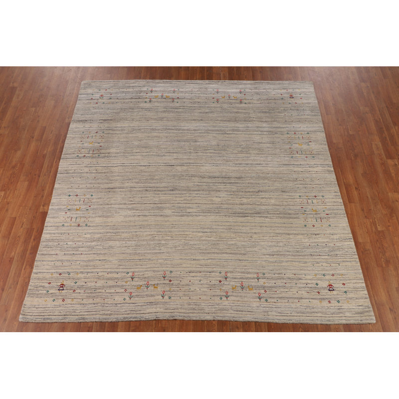 Tapis indien Gabbeh 8 x 8