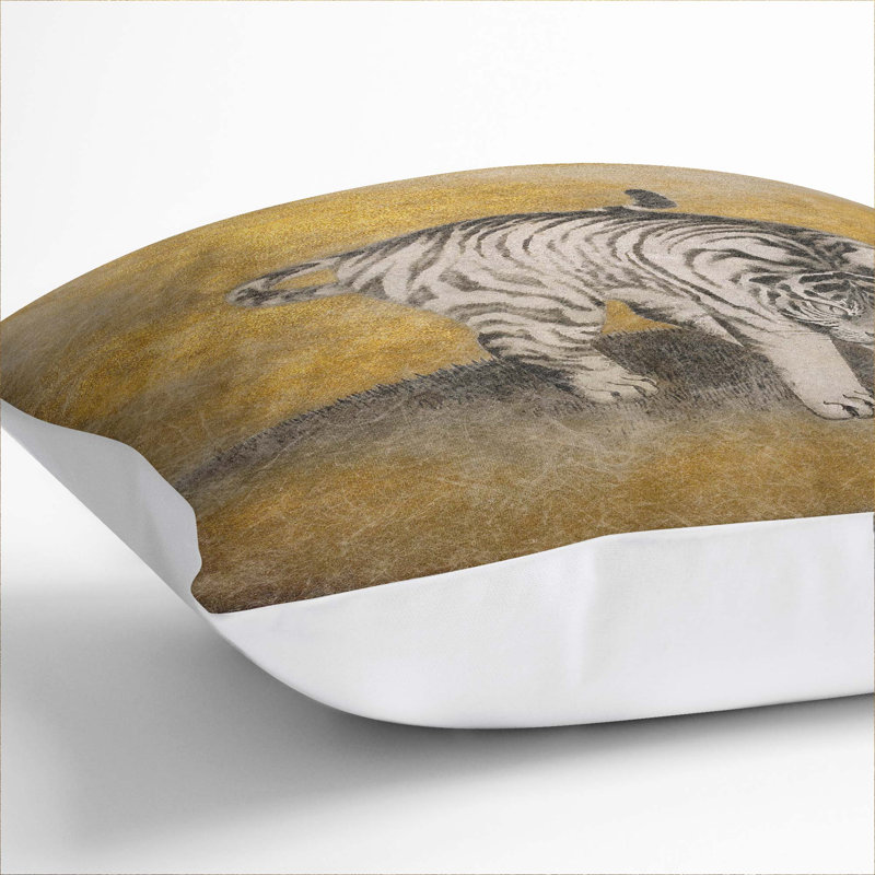 Square Cushion, 40cm H x 40cm W x 15cm D, White