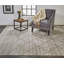 Tapis beige en coton / laine noué à la main Authement-1264886480