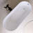 65'' Acrylic Freestanding Soaking Bathtub In Glossy White