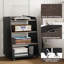 Support pour tourne-disque avec rangement pour chambre à coucher, salon, bureau, table tournante avec rangement ouvert, support audio-122516225