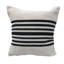 Ensemble de 4 coussins carrés rayés 100% coton-1803248519