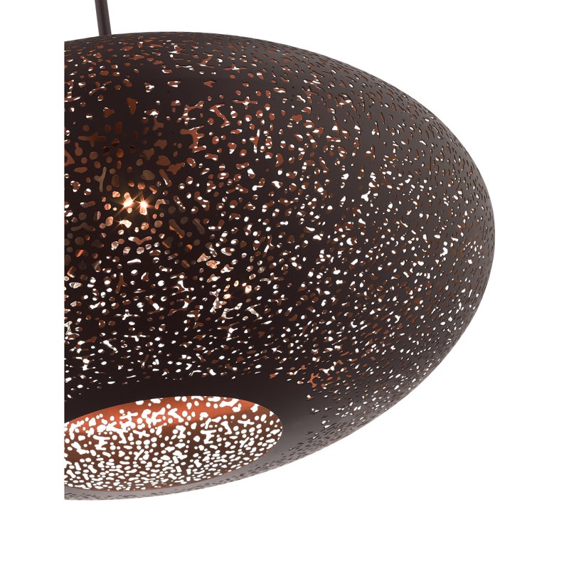 Bion - Light Bronze Pendant, Bronze, 52.5"H x 24"W x 24"D