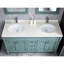 Lavabo de salle de bain insonorisant en céramique - encastré ovale, teinture et égratignure, trop-plein inclus, lavabo blanc, teinture, égratignure, rouille avec