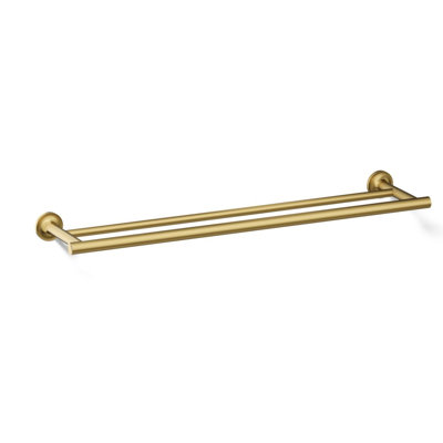 Purist® Double 24" Wall Mounted Towel Bar