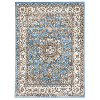 Carolus oriental viscose velvet rug
