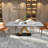 Rectangular marble dining table-1047566003
