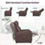 Fauteuil inclinable massant en simili-cuir-1809471056