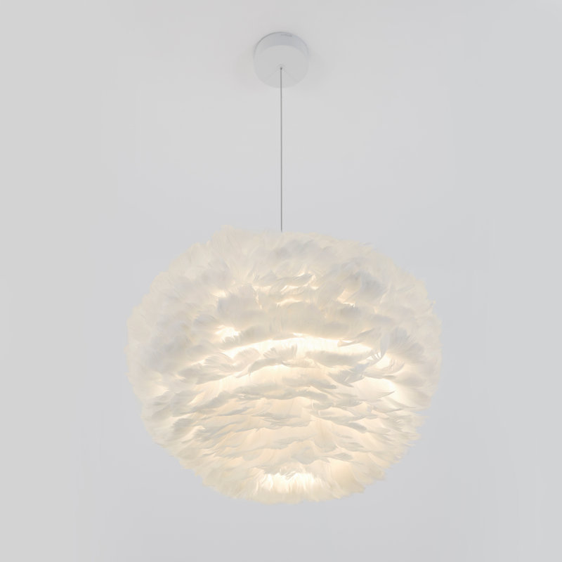 Luminaire suspendu géométrique à 1 lumière DEL Feuget