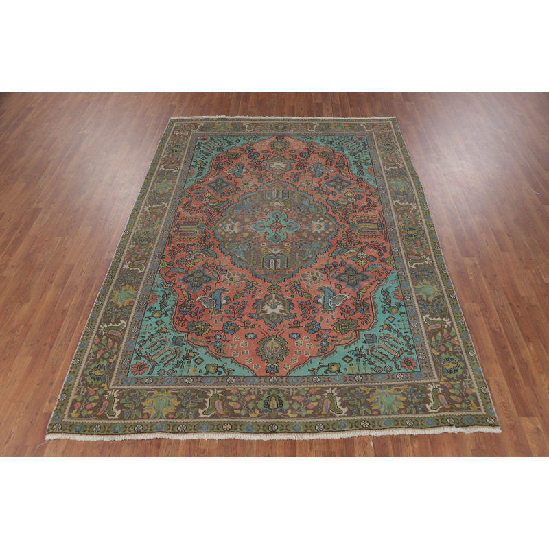 Tapis traditionnel en laine 7 x 9