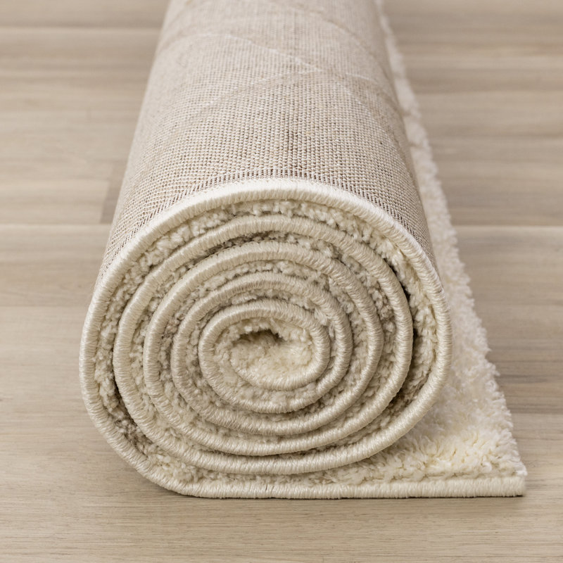 Tapis beige à motif géométrique Tolonda, Rectangle 5 pi 3 po x 7 pi 7 po