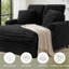 Canapé-lit de 53 po de largeur - Chaise moelleuse avec coussins décoratifs et accoudoirs encastrés pour le salon, la chambre d'amis ou le bureau personnel-1104951354