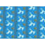 Tapis 100% à motifs lavables à la machine 2989 WSH-PAT3086-LBLU-68349602