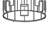 Round Coffee Table - Chrome - 36"