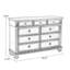 Armoire d'appoint en noyer massif