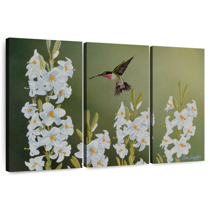 Brampt In the Garden, 20" H x 33" W