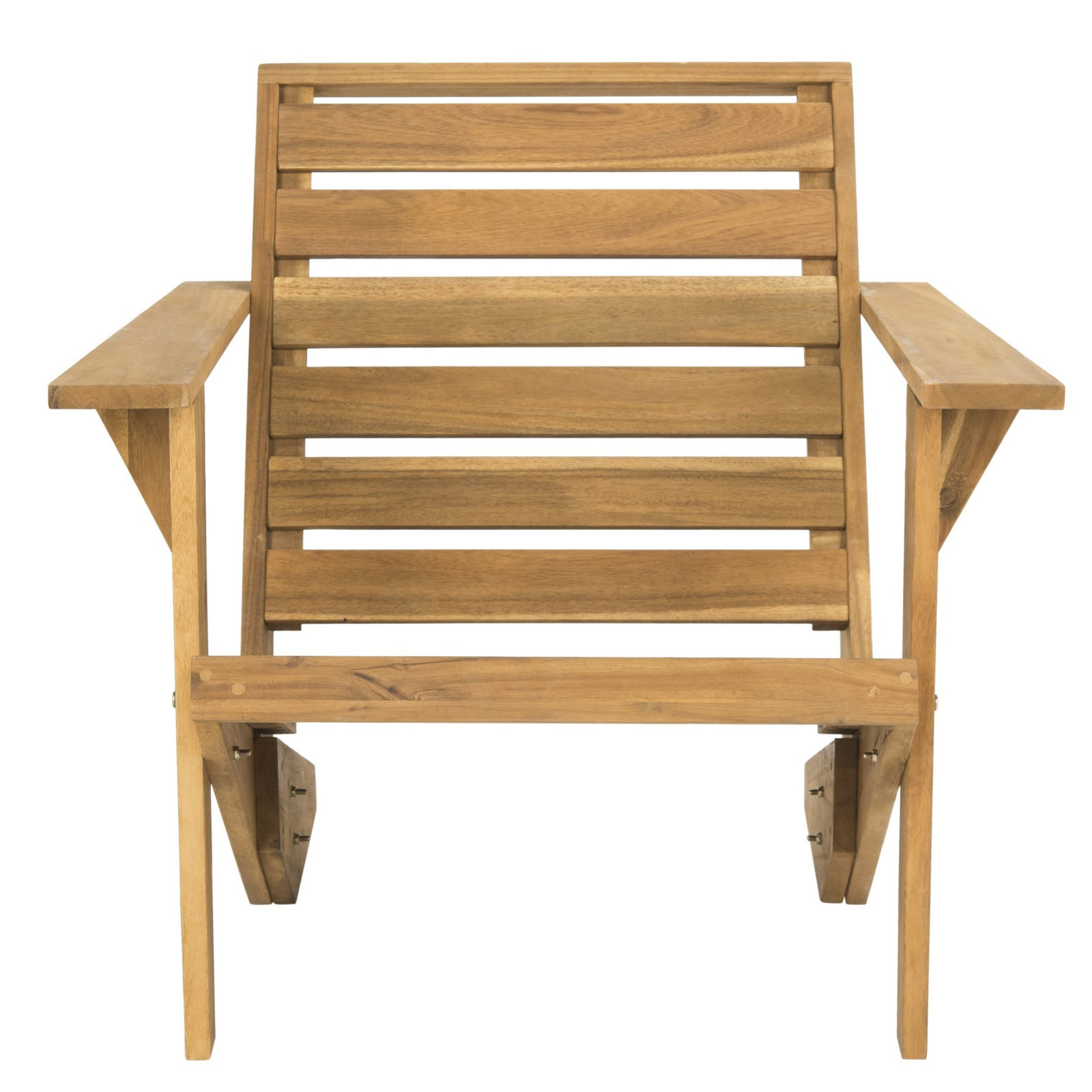 Ursa Acacia Outdoor Adirondack Chair, Natural