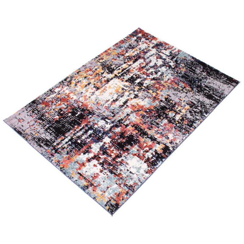 Abstract Indoor Rug, Rectangle 5'3" x 7'3"