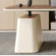 Bureau de levage électrique rectangulaire en bois massif-405856300