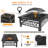 Tennielle Square Steel Wood Burning Fire Pit