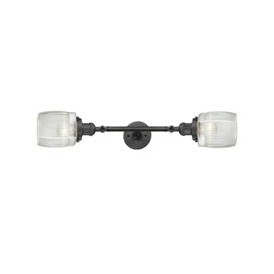 Éclairage pour meuble-lavabo 2 lumières rétro Bonneau