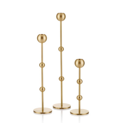 Brass Tabletop Candlestick