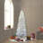 White Pine Artificial Christmas Tree with Multi-Colored Mini Lights