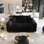 Canapé 82,7 po en velours côtelé 82,7 po, canapé rembourré moderne et confortable-1253043982