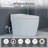 GT Tankless Smart Toilet With Bidet Built In, One-piece Bidet Toilet Seat, Auto Flush, Heated Seat, Warm Water and Dry, Adjustable Temp, Remote Control Side Know