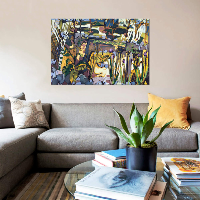 «Urban Garden - June» par Erin McGee Ferrell, reproduction, H 8 po x l 12 po x P 0,75 po, Toile tendue