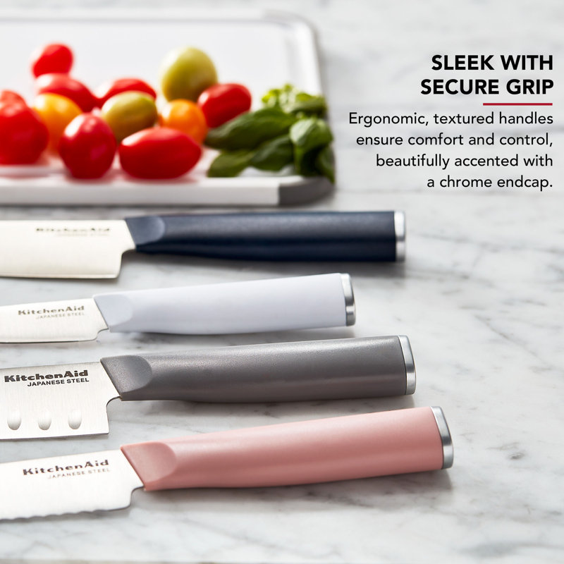 Kitchenaid Classic Chef Knife Set, 4 Piece, Green