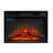 23" 3D Infrared Electric Fireplace Insert with IR Remote, Glass View & Adjustable Flames