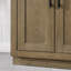 Meuble-lavabo autoportant à double cuve en chêne flottant avec plateau en pierre blanche Bailey 60 po Bailey-1490491467-1490491478-1573592315