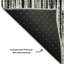 Premium Machine Washable Prisco Black Rug-179968834