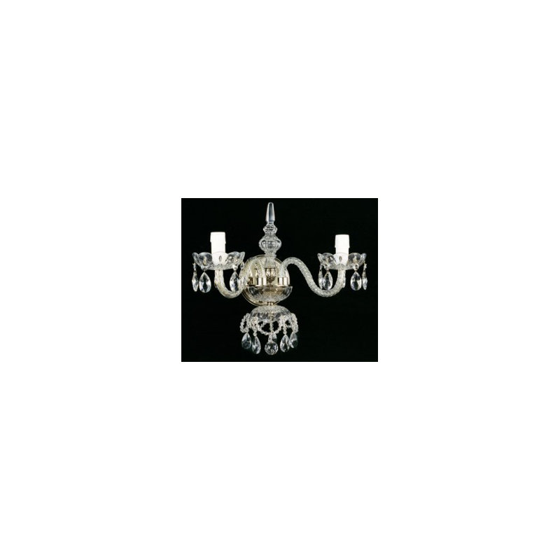 Berkey Glass Candle Wall Light
