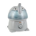 Elephant Humidifier, 1 Gal. Cool Mist Ultrasonic Nursery Tabletop 250 Sq. Ft., Crane USA