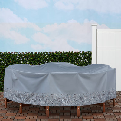Heavy Duty Patio Dining Set Cover with 2 Year Warranty by Vera Bradley