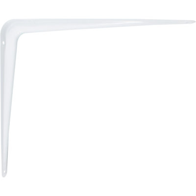 Support de tablette sans vis, quincaillerie blanche de Stone Harbor