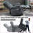 Recliners with Power Lift, 8-Point Massage &amp; Lumbar Heating | Oversized Blue-Gray Chenille-1420327518-1420327506