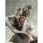 Bacchante on a Panther Woman Statue